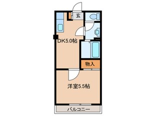 エスポワール関目の物件間取画像